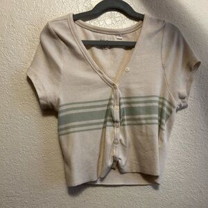 Pacsun cropped tee